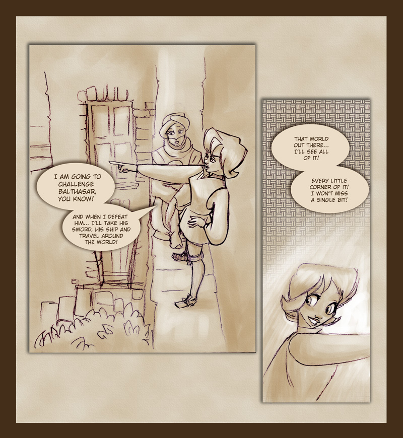 The Pirate Balthasar - web comics, free online comic, webcomic, cartoon comics, webcomics